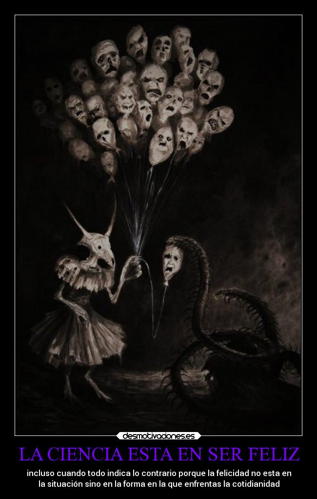 LA CIENCIA ESTA EN SER FELIZ - 