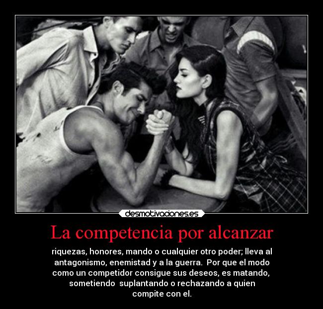 La competencia por alcanzar - 