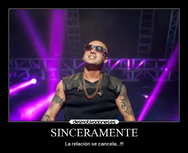 SINCERAMENTE - La relación se cancela...!!!