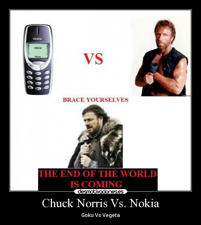Chuck Norris Vs. Nokia -