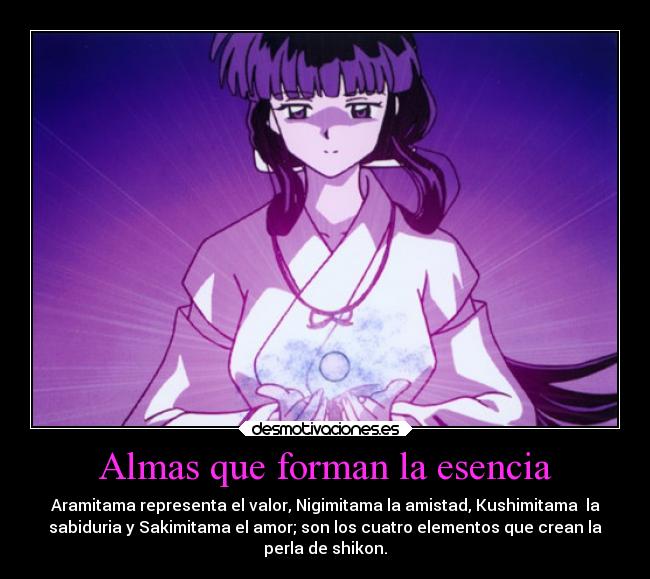 carteles filosofia almas perla shikon inuyasha desmotivaciones