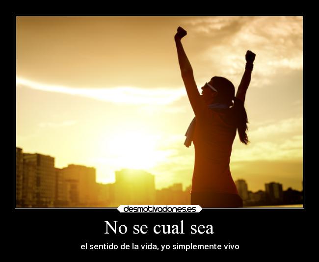 No se cual sea - 