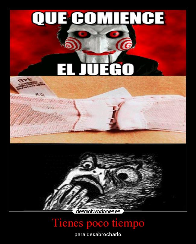 Tienes poco tiempo - 