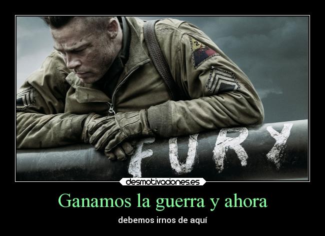 carteles guerra guerra desmotivaciones