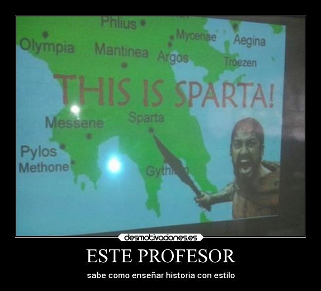 ESTE PROFESOR - sabe como enseñar historia con estilo