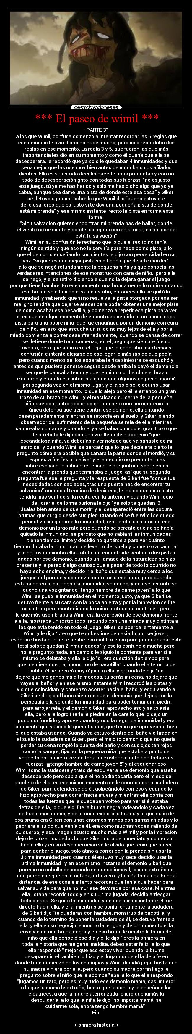 *** El paseo de wimil *** - 