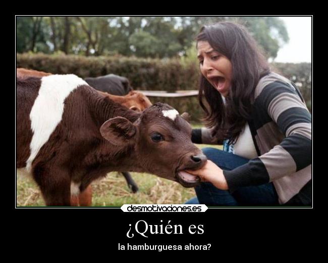 ¿Quién es - la hamburguesa ahora?