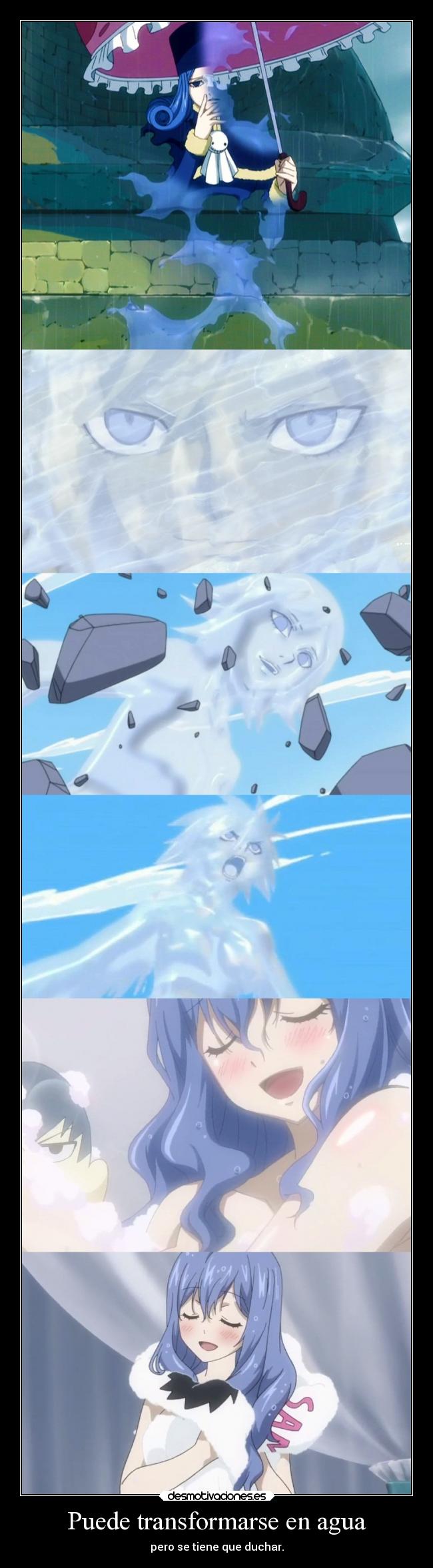 Puede transformarse en agua -