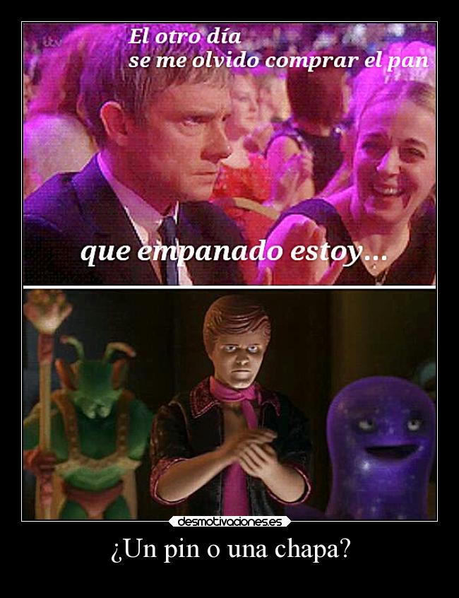 ¿Un pin o una chapa? -