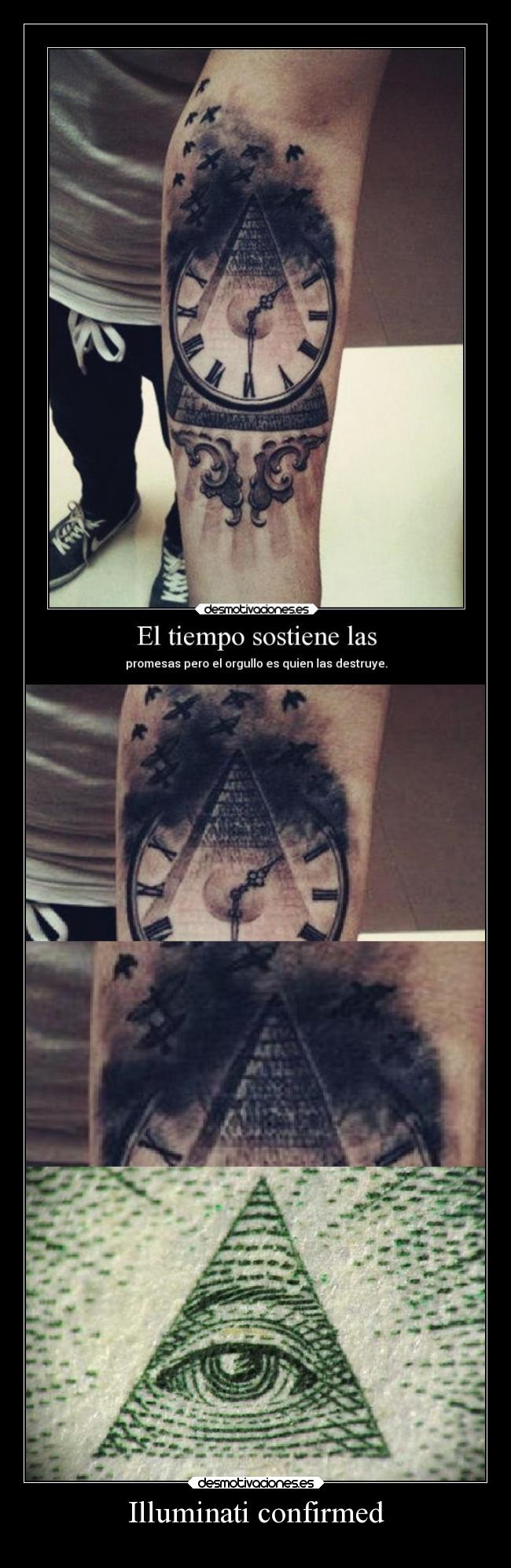 carteles humor iluminati nuevoordenmundial desmotivaciones