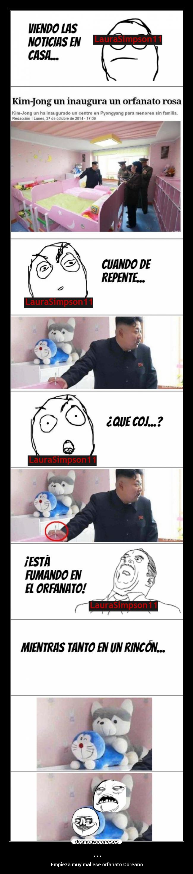 ... - Empieza muy mal ese orfanato Coreano