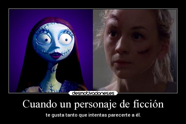 Cuando un personaje de ficción - 