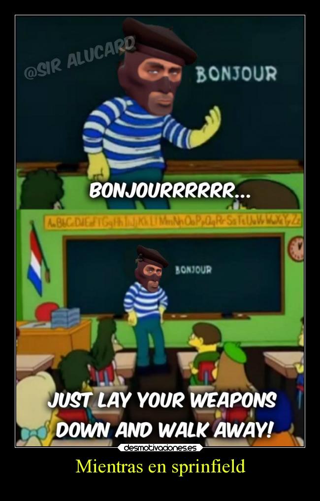 Mientras en sprinfield - 