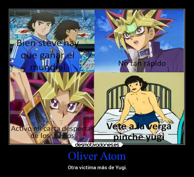 Oliver Atom - Otra victima más de Yugi.