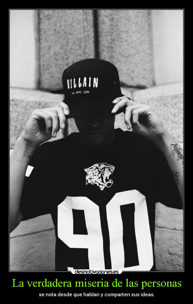 La verdadera miseria de las personas - 