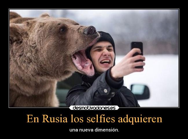 En Rusia los selfies adquieren -
