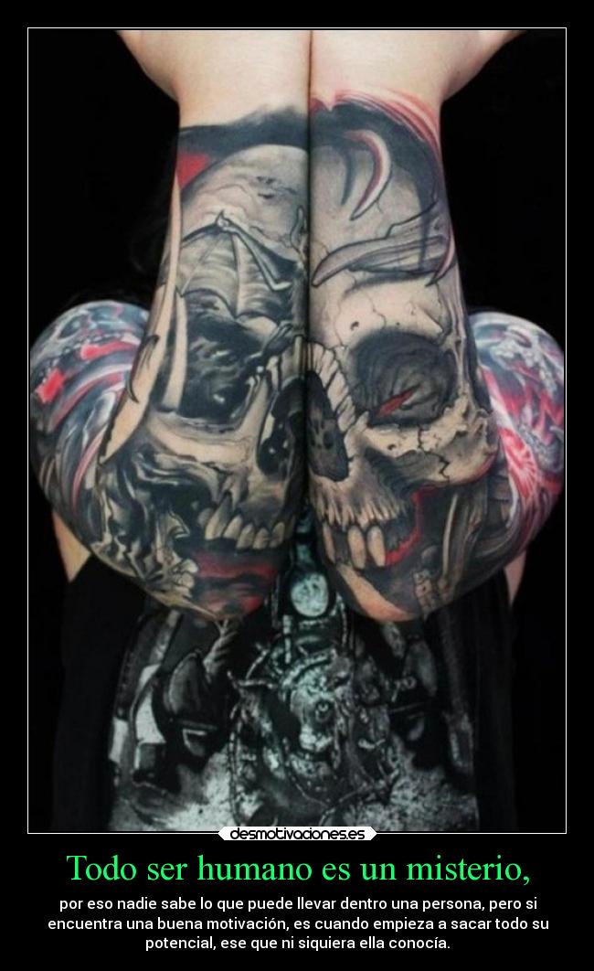 Todo ser humano es un misterio, -