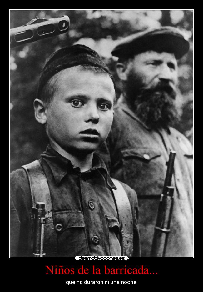 Niños de la barricada... - 