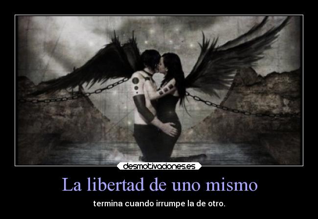 La libertad de uno mismo - 