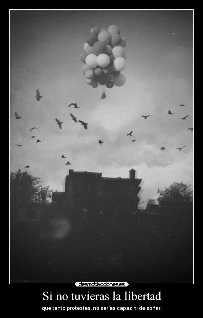Si no tuvieras la libertad - 