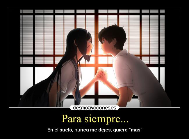 Para siempre... - 