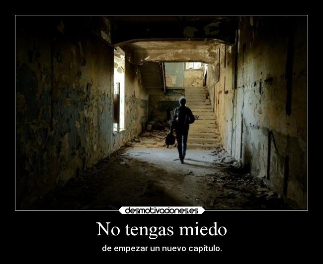 No tengas miedo -