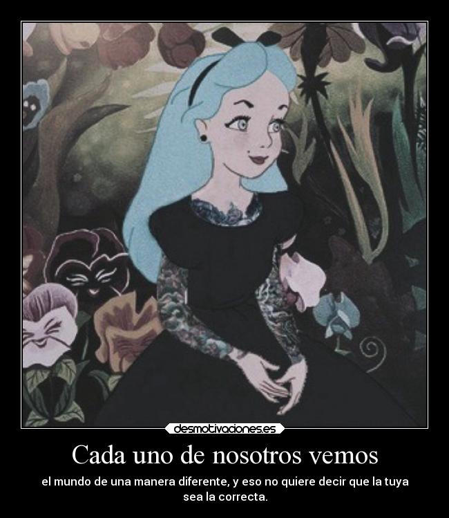 Cada uno de nosotros vemos - 