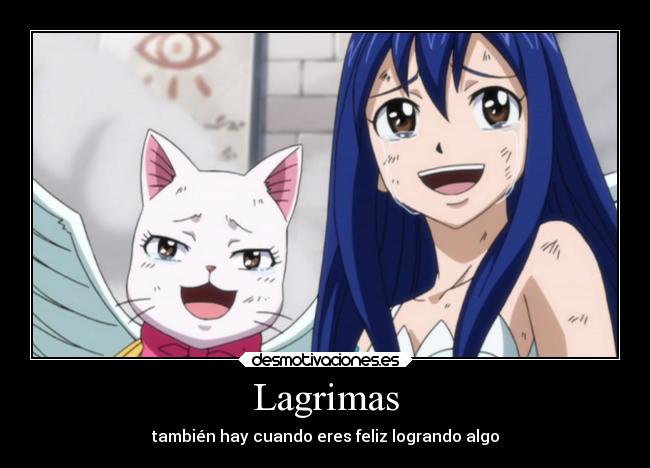 Lagrimas - también hay cuando eres feliz logrando algo