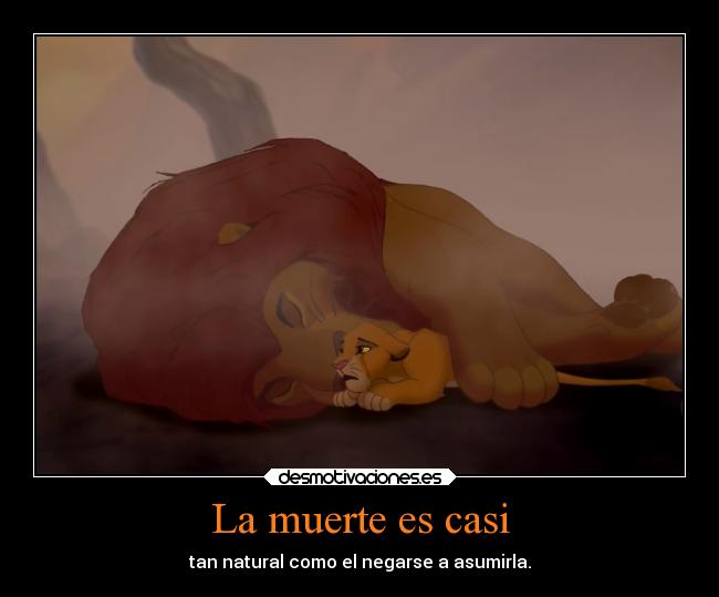La muerte es casi - 