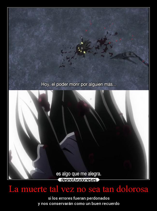 carteles muerte recuerdos alegria muerte anime tokyo ghoul perdon pecados desmotivaciones