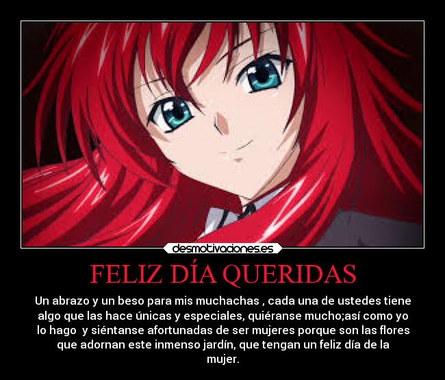FELIZ DÍA QUERIDAS -