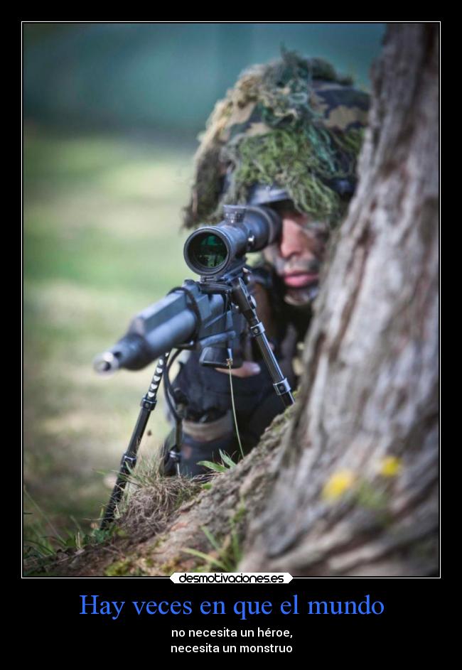 Hay veces en que el mundo -