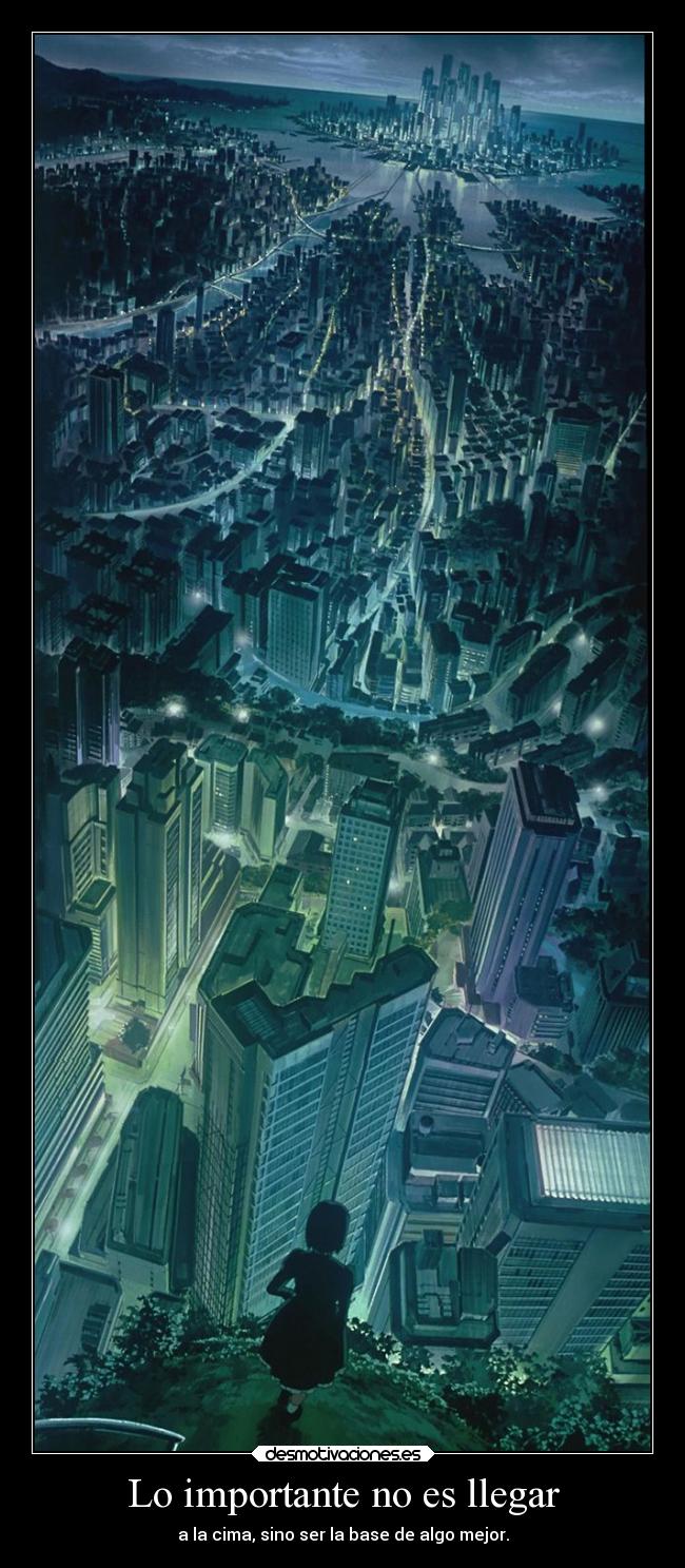 Lo importante no es llegar - 