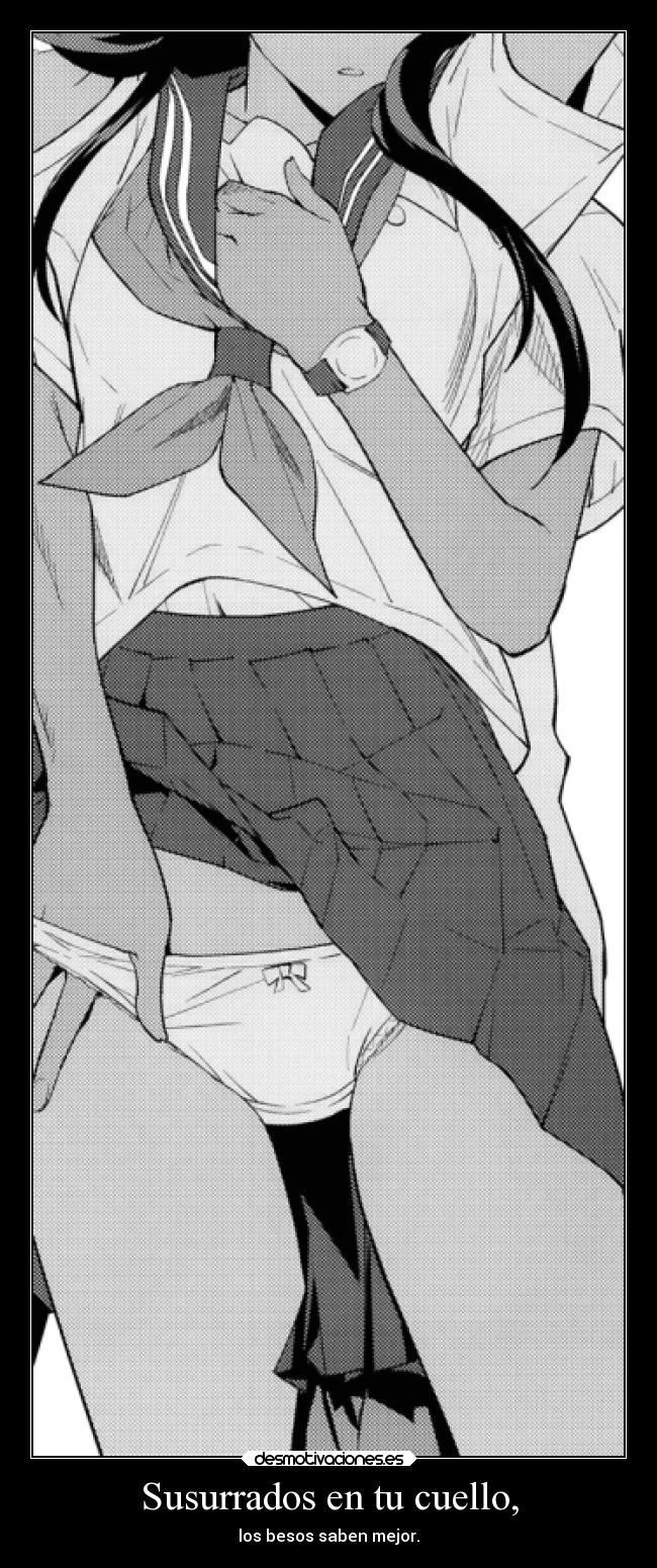 Susurrados en tu cuello, - 