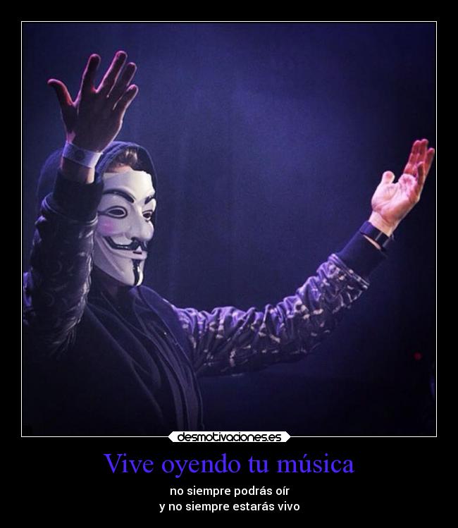 carteles musica vida musica desmotivaciones