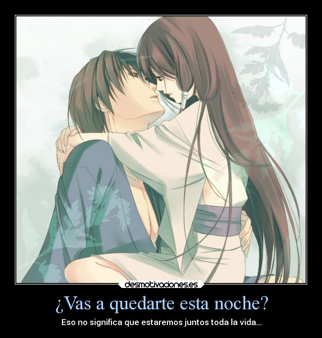 ¿Vas a quedarte esta noche? - 