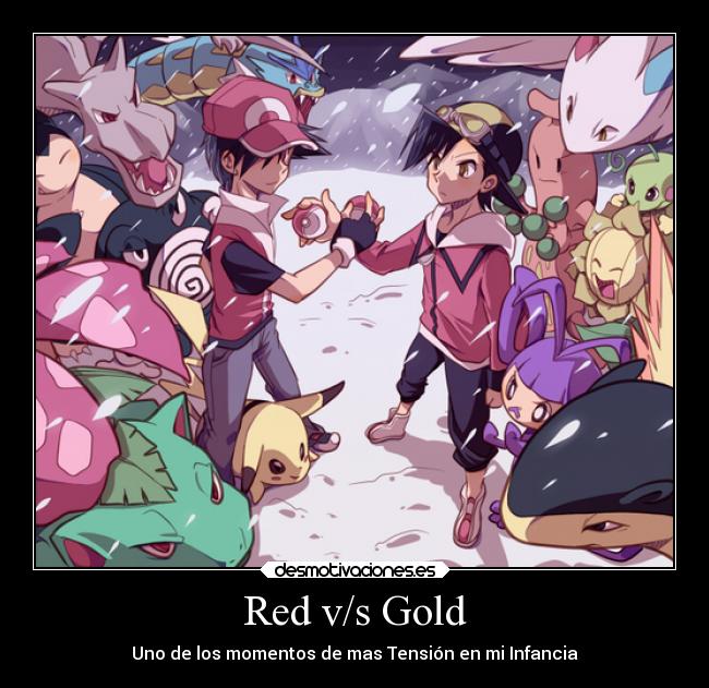 Red v/s Gold - Uno de los momentos de mas Tensión en mi Infancia