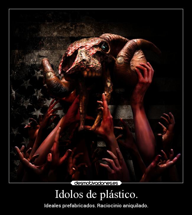 carteles politica sociedad rock musica metal desmotivaciones