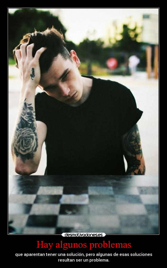 Hay algunos problemas -