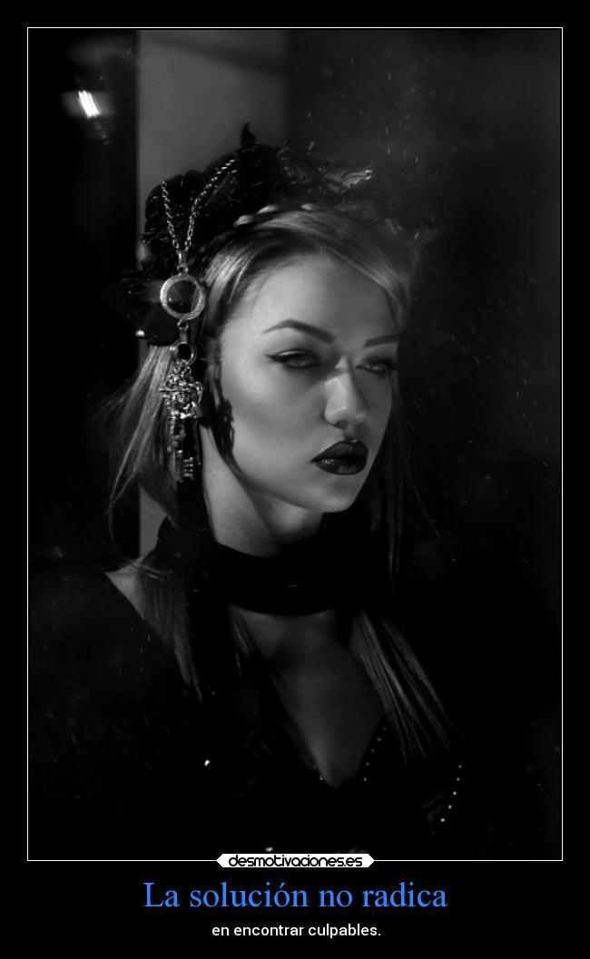 La solución no radica - 