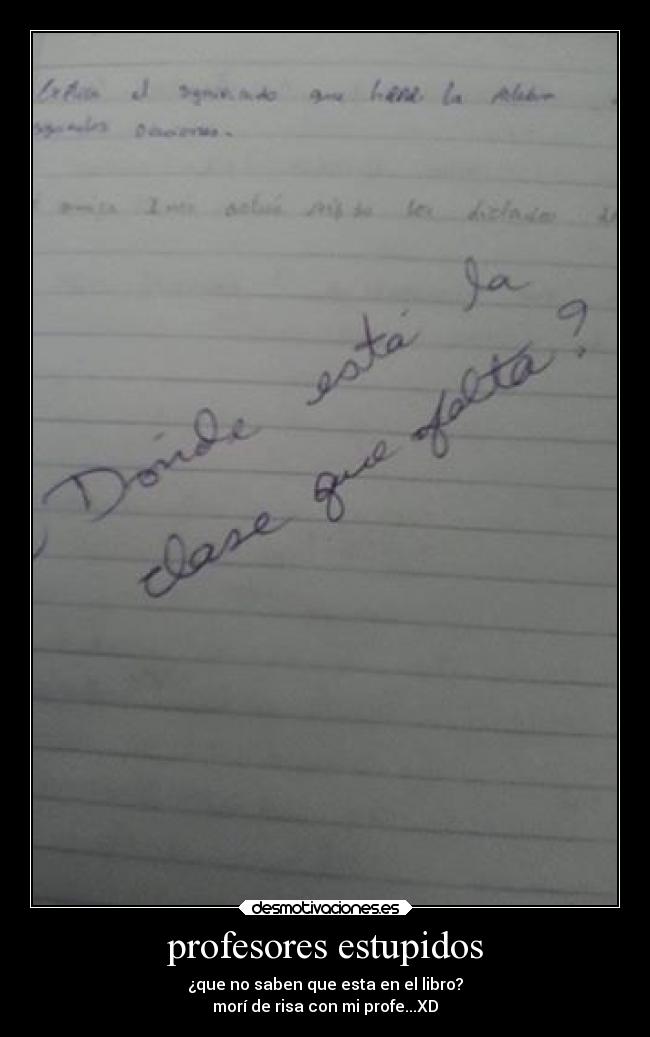 profesores estupidos - 