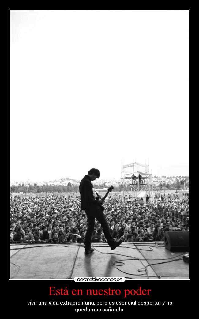 Está en nuestro poder -