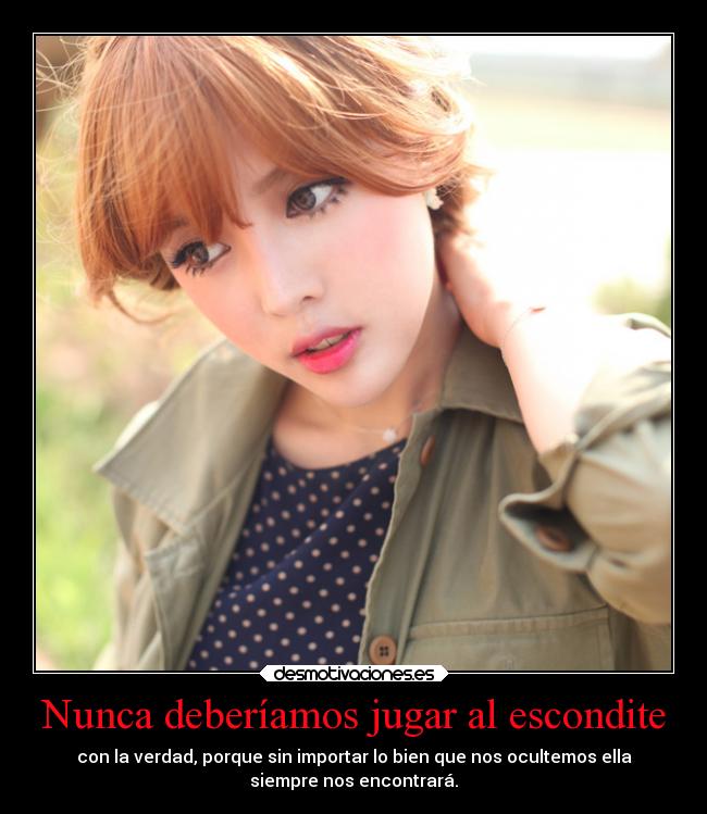 Nunca deberíamos jugar al escondite - 
