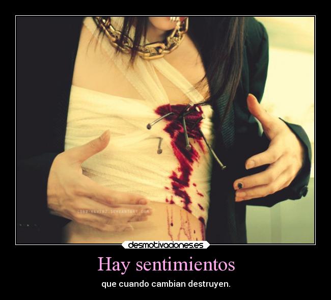 Hay sentimientos - 