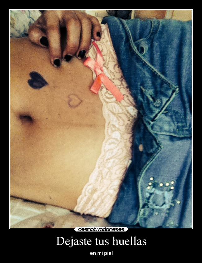 Dejaste tus huellas - 