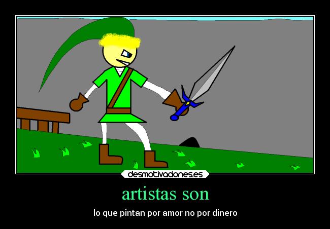 artistas son - 