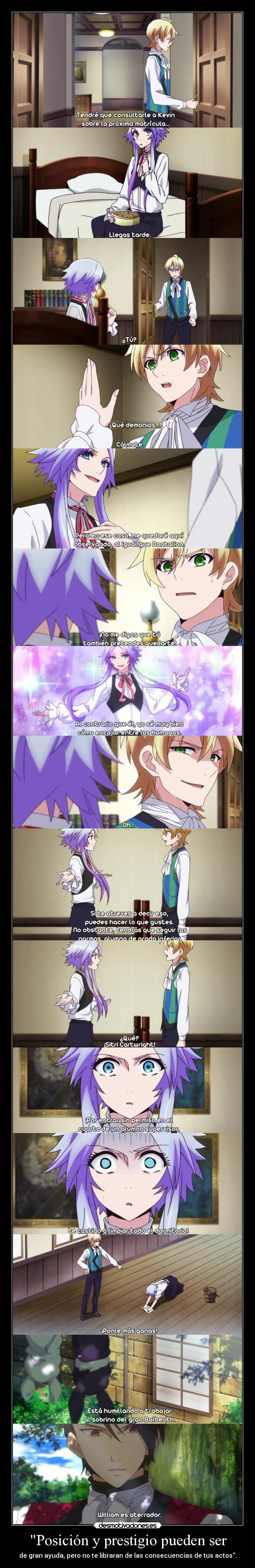 carteles sociedad anime posicion prestigio poder ayudar librar consecuencias actos raptorhunters desmotivaciones