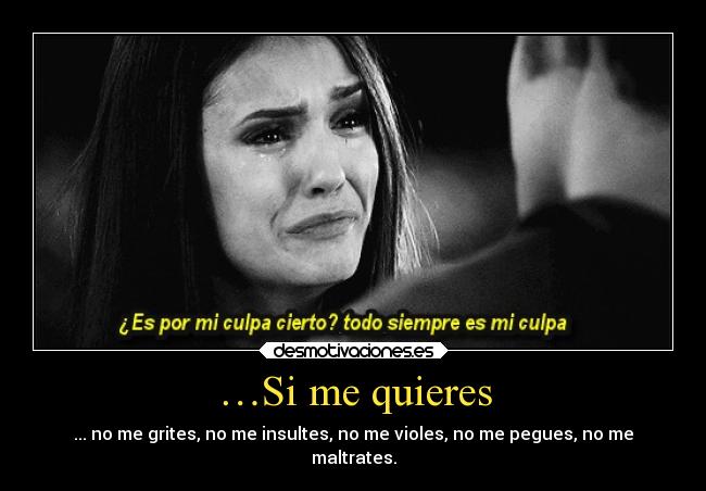 …Si me quieres -