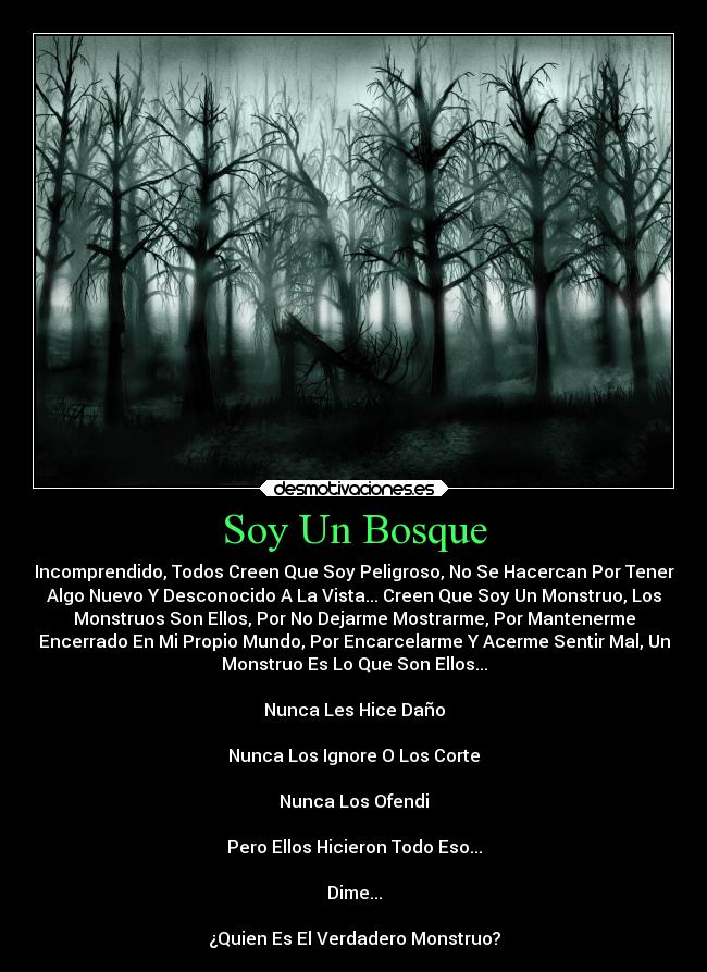 Soy Un Bosque -