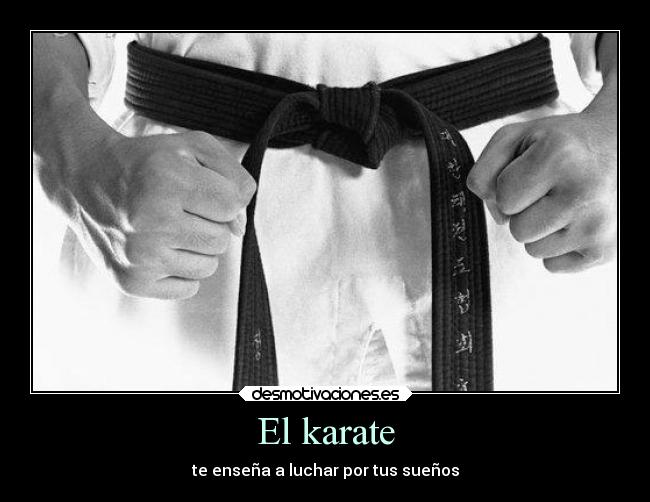 El karate -